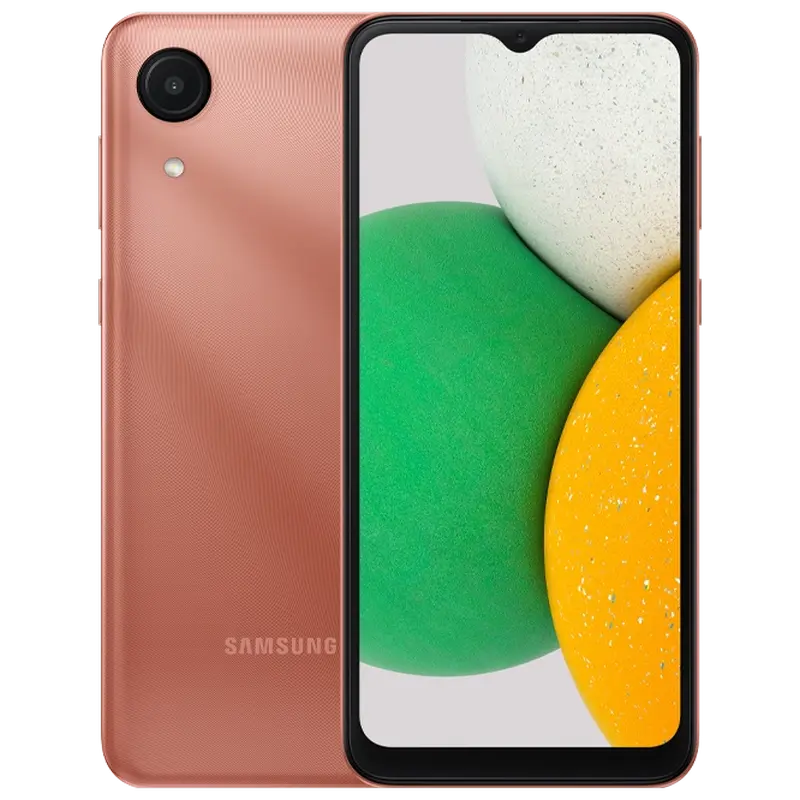 Смартфон Samsung Galaxy A03 Core, 2Гб/32Гб, Copper - photo