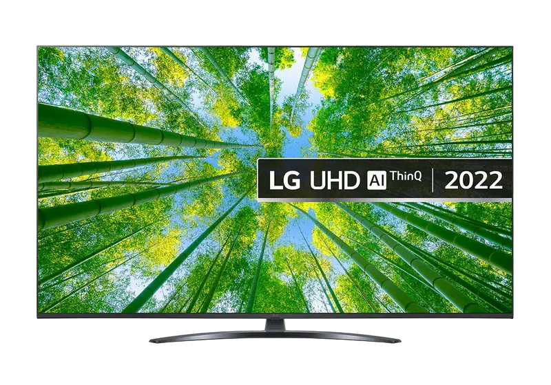 55" LED SMART TV LG 55UQ81006LB, 3840x2160 4K UHD, webOS, Negru - photo