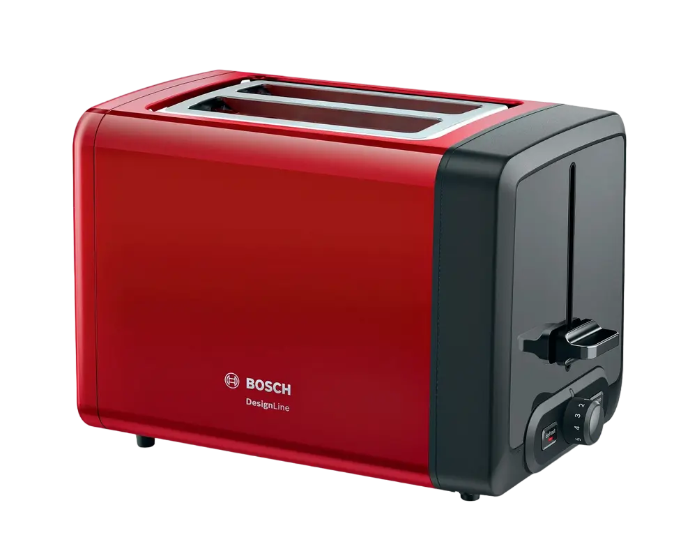 Toaster Bosch TAT4P42, Roșu - photo