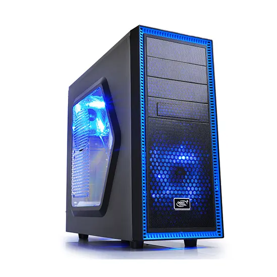 Компьютерный корпус Deepcool TESSERACT SW, Micro-ATX, ATX, Чёрный - photo