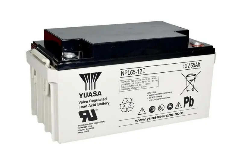 Baterie UPS 12V/  65AH Yuasa NPL65-12I, 10-12 years, Long Life - photo