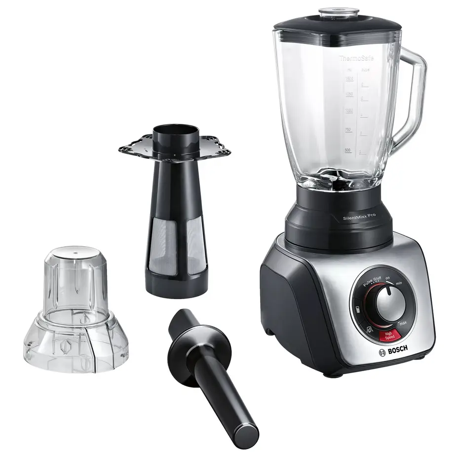 Blender staționar Bosch SilentMixx Pro MMB66G7M, Negru - photo