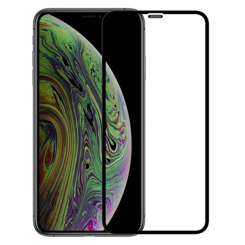 Защитное стекло Nillkin iPhone 11 Pro Max 3D CP + Max - Tempered Glass, Чёрный - photo