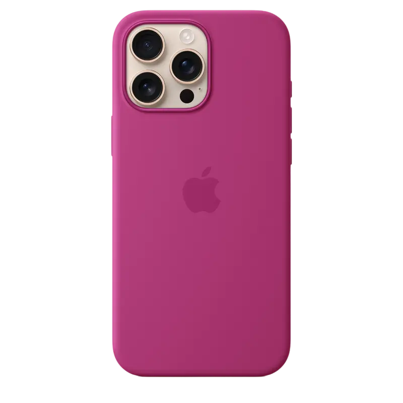 Husă Apple iPhone 16 Pro Max Silicone Case with MagSafe, Fucsie - photo