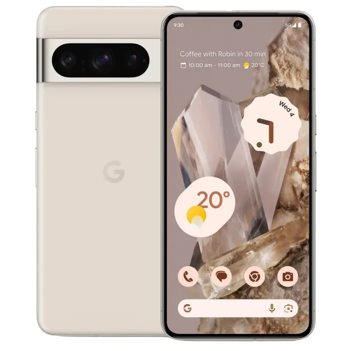 Smartphone Google Pixel 8 Pro, 12GB/128GB, Porcelain
 - photo