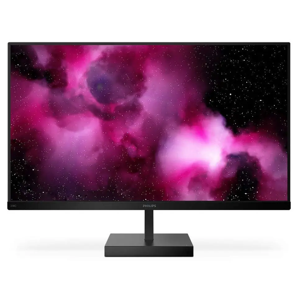 27" Стильный Монитор PHILIPS 276C8, IPS 2560 x 1440 QHD, Чёрный - photo