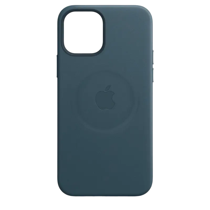 Funda iPhone 12 Mini Apple Leather Baltic Blue MagSafe - MHK83ZM/A