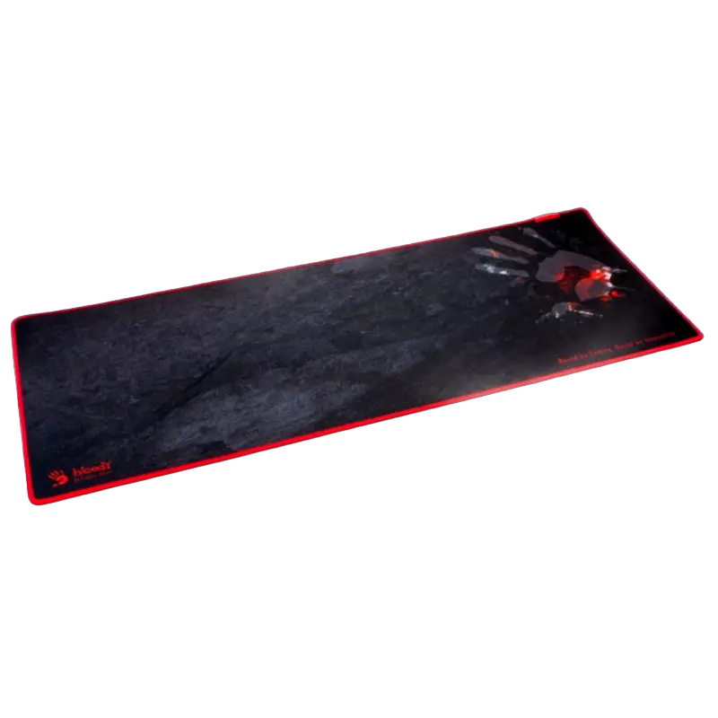 Игровой коврик для мыши Bloody B-088S, Extra Large, Чёрный/Красный  - photo