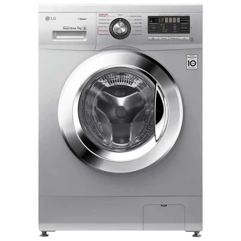 Mașină de spălat LG F12M7HDS4, 7kg, Gri - photo