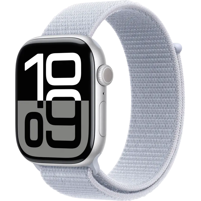 Ceas inteligent Apple Watch Series 10, 46mm, Blue Cloud - photo