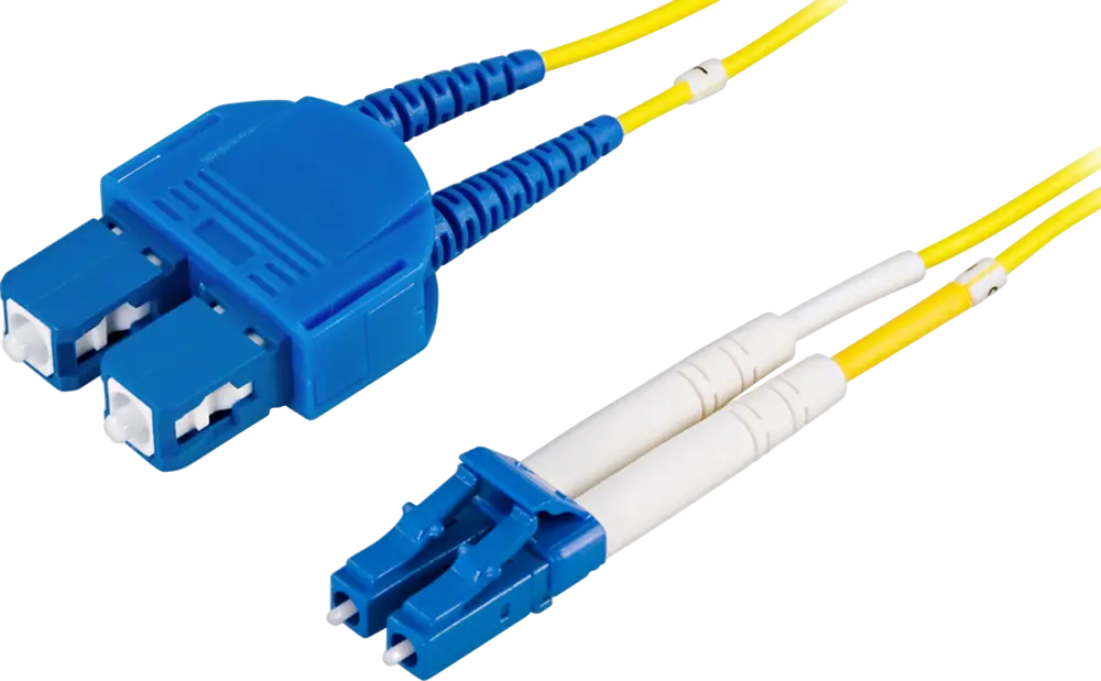 Patch cord APC Electronic SC-LC-3S, 3m, Galben - photo