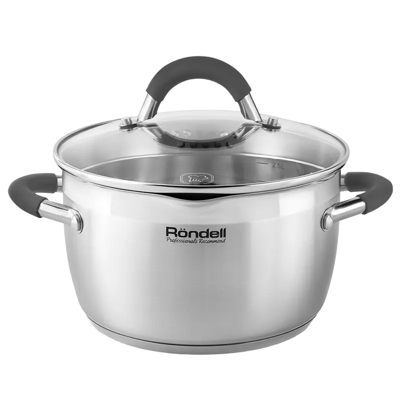 Cratiță Rondell RDS-024, 3,2L, 20cm, Grey - photo