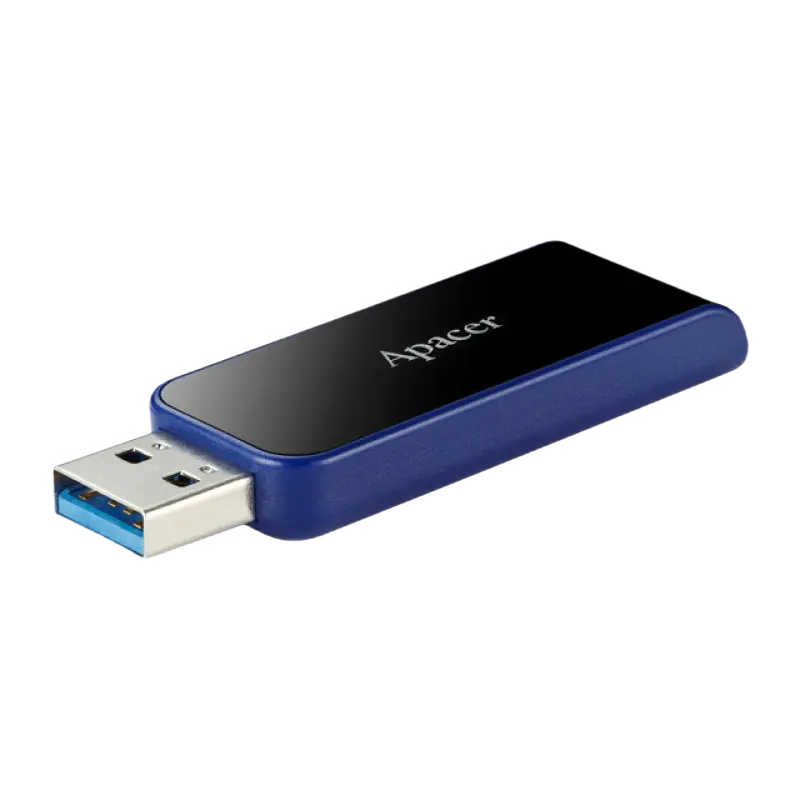 Memorie USB Apacer AH356, 32GB, Negru/Albastru