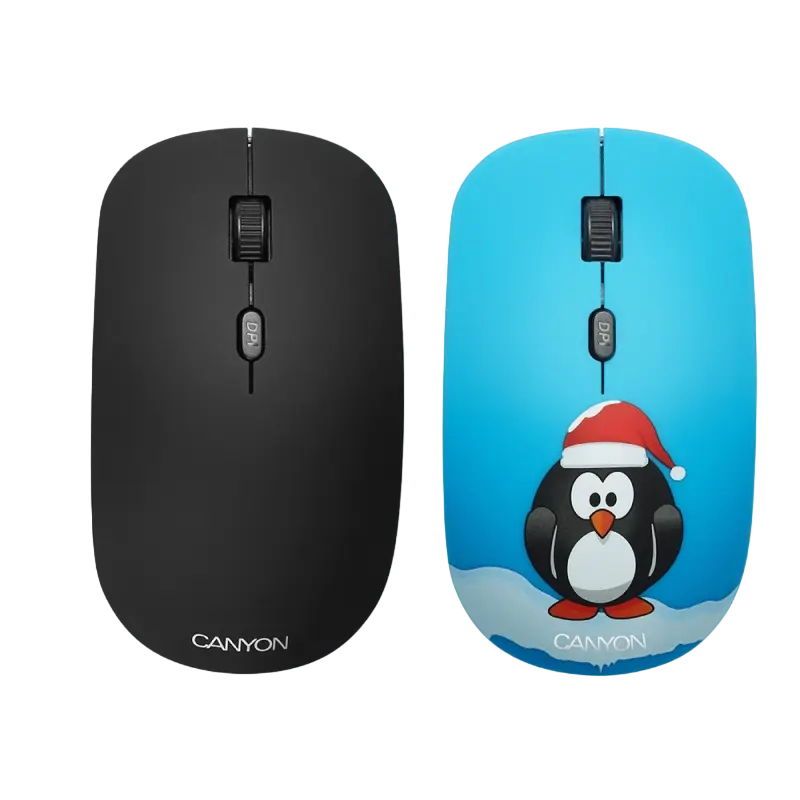Mouse Wireless Canyon CND-CMSW400PG, Multicolor - photo