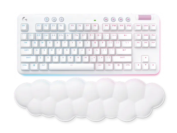 Tastatură Logitech G715, Fără fir, Alb - photo
