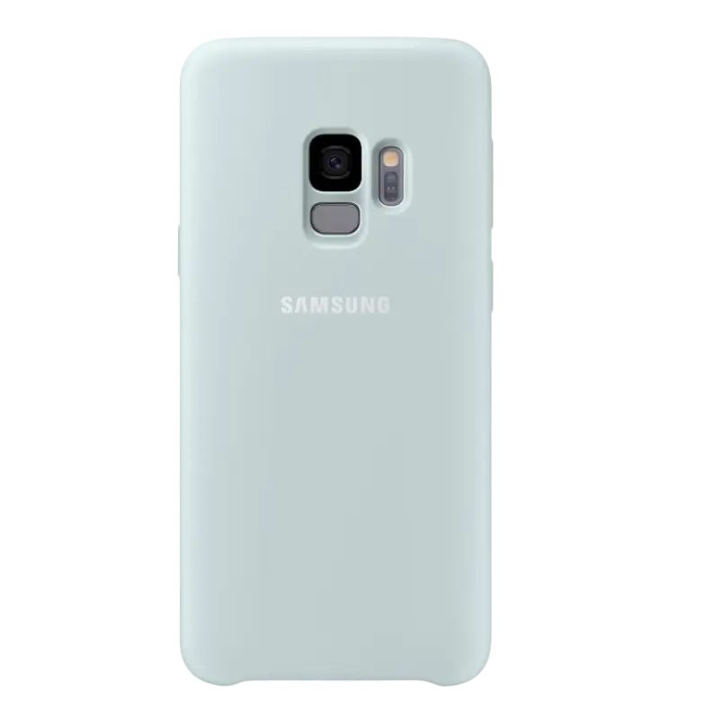 Husă Samsung Silicone Cover for Galaxy S9, Albastru - photo
