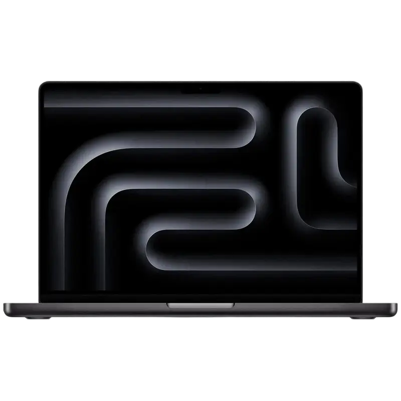 Ноутбук 14,2" Apple MacBook Pro 14 A2992, Space Black, M3 Pro with 11-core CPU and 14-core GPU, 18GB/512Гб, macOS Sonoma - photo