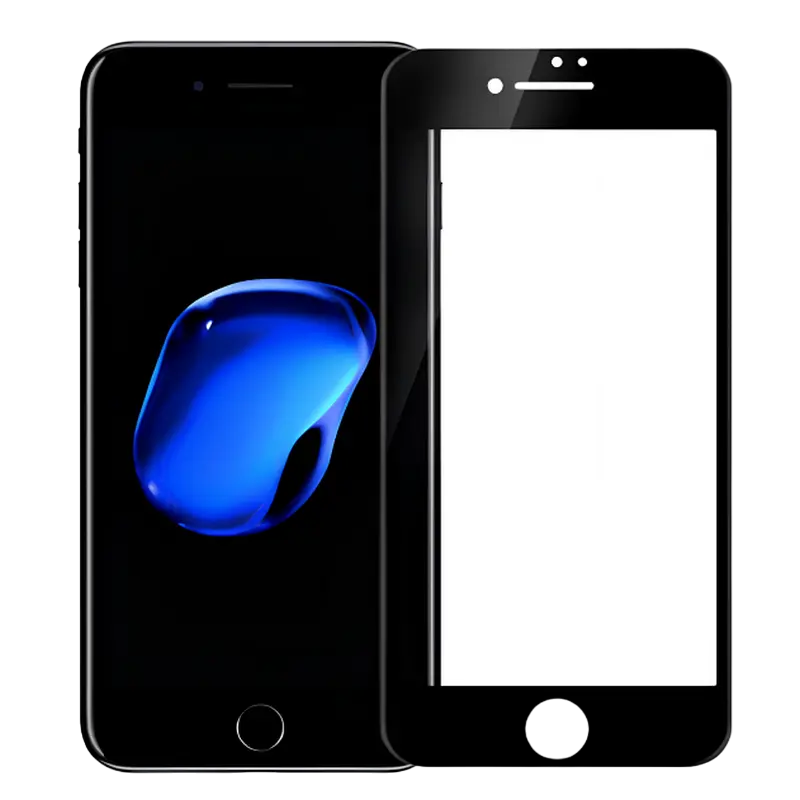 Защитное стекло Nillkin iPhone 7/8/SE 2020 3D CP+ Max - Tempered Glass, Чёрный - photo