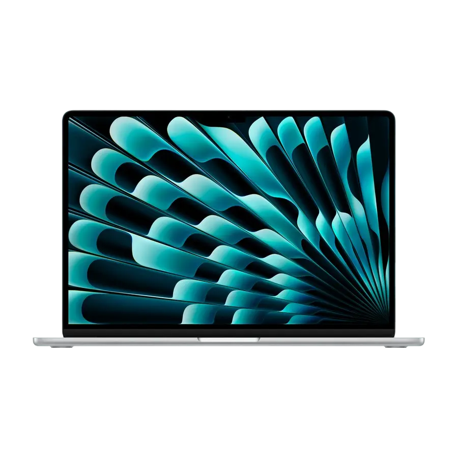 Laptop 15,3" Apple MacBook Air A3114, Argintiu, M3 with 8-core CPU and 10-core GPU, 24GB/512GB, macOS Sequoia - photo