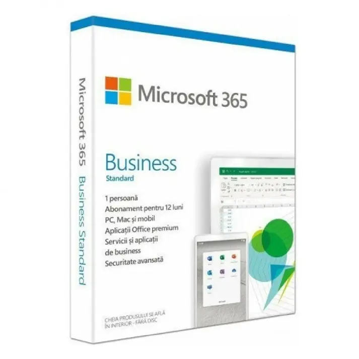 Microsoft 365 BUSINESS STANDARD RETAIL P8 EN SUBS - photo