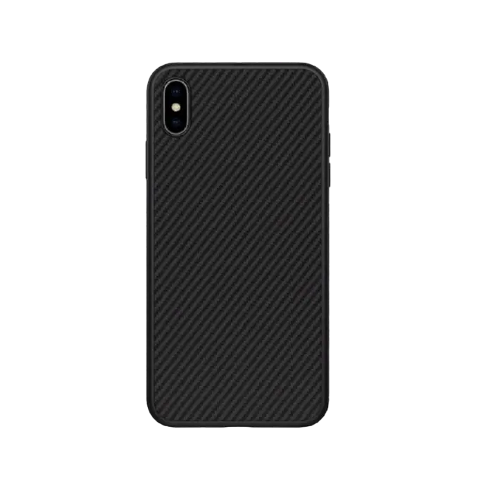 Чехол Nillkin iPhone XS/X - Synthetic Fiber, Чёрный - photo