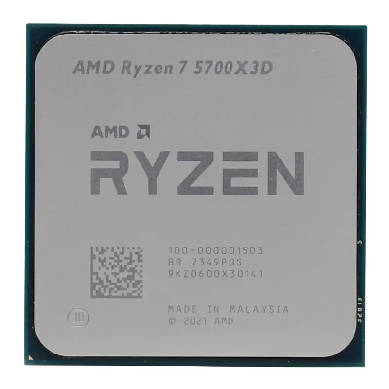 Procesor AMD Ryzen 7 5700X3D, Fără grafică integrată,  | Tray - photo
