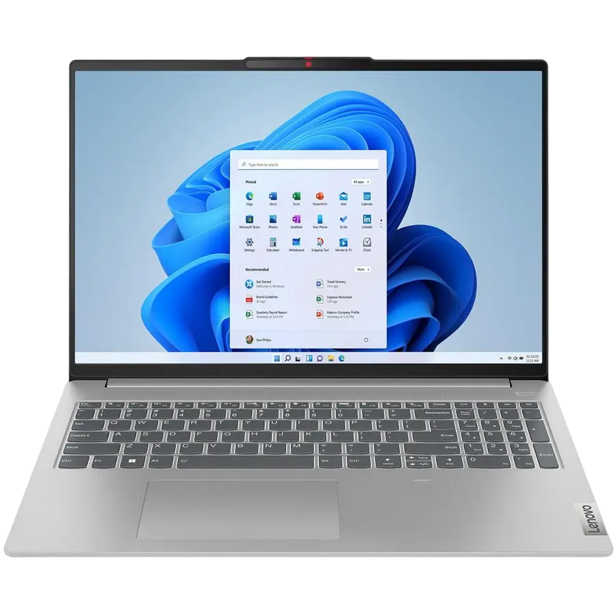 Laptop 16" Lenovo IdeaPad Slim 5 16IRL8, Cloud Grey, Intel Core i5-13420H, 16GB/512GB, Fără SO - photo