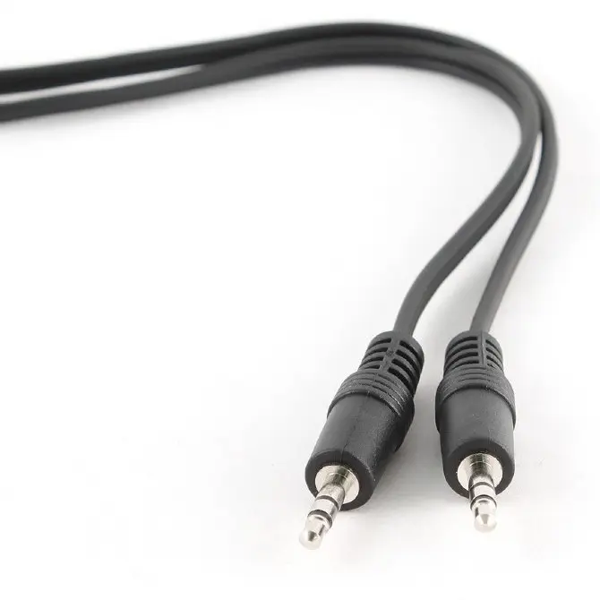 Cablu audio Cablexpert CCA-404-5M, 3.5mm 3-pin (M) - 3.5mm 3-pin (M), 5m, Negru