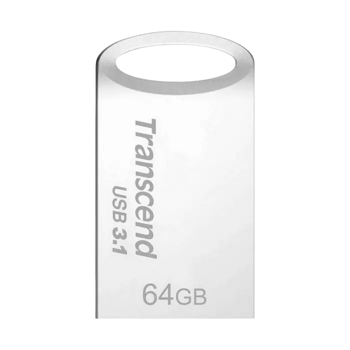 Memorie USB Transcend JetFlash 710, 64GB, Argintiu - photo