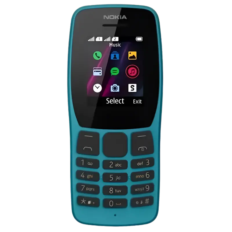 Мобильный телефон Nokia 110, Ocean Blue - photo