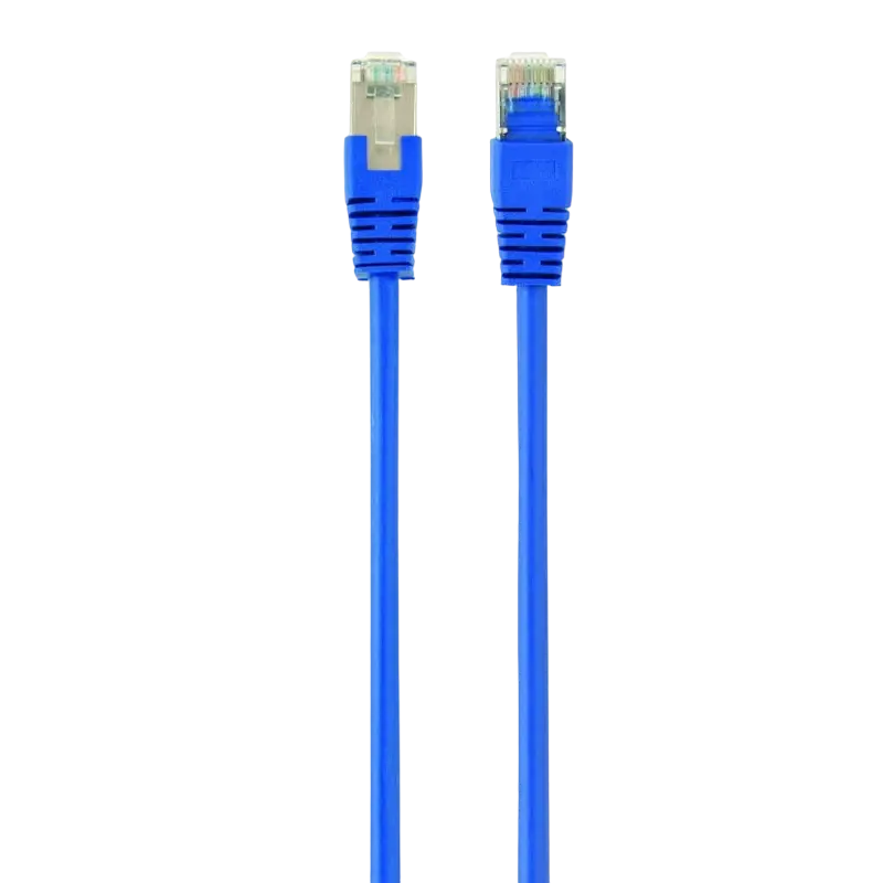 Patch cord Cablexpert PP22-1M/B, Cat5e FTP, 1m, Albastru - photo