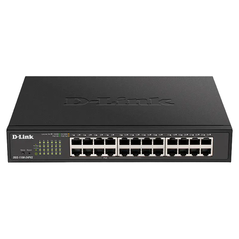 Comutator PoE D-Link DGS-1100-24PV2/A1A, 12x IEEE 802.3af/at - photo