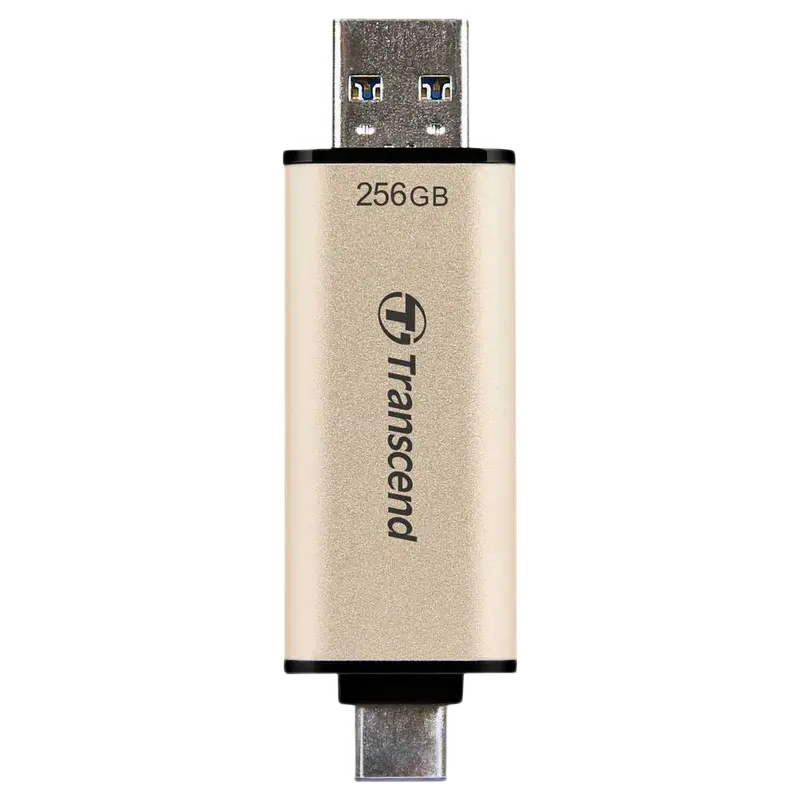 Memorie USB Transcend JetFlash 930C, 256GB, Auriu - photo