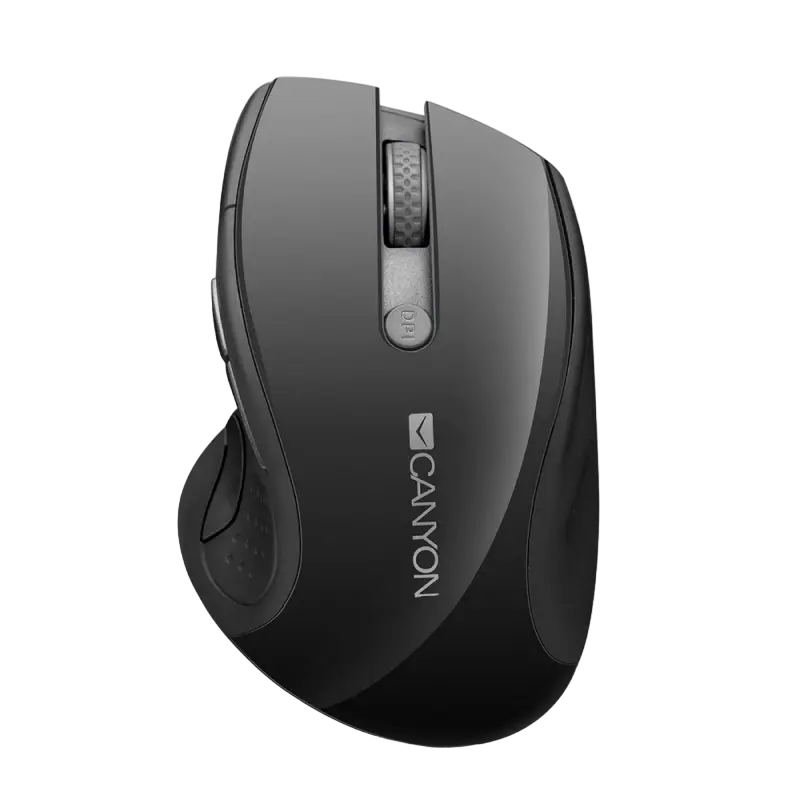 Mouse Wireless Canyon MW-01, Negru - photo