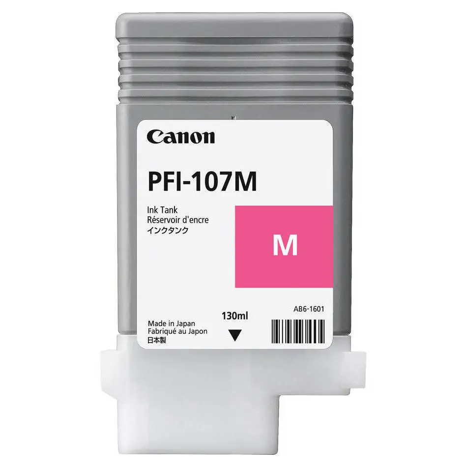 Cartuș de cerneală Canon PFI-107, 130ml, Magenta - photo