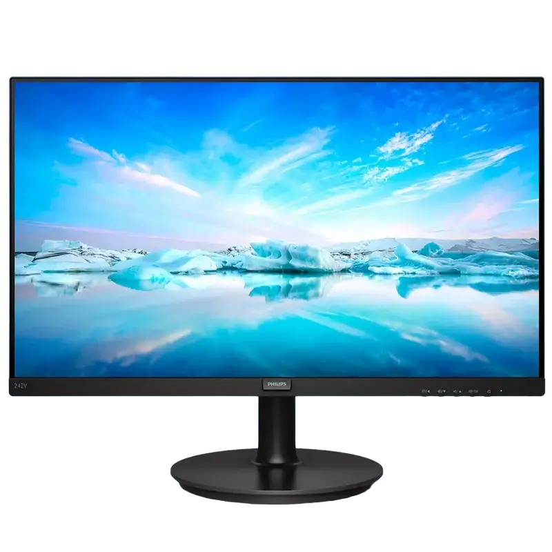 23,8" Монитор PHILIPS 242V8A, IPS 1920x1080 FHD, Чёрный - photo