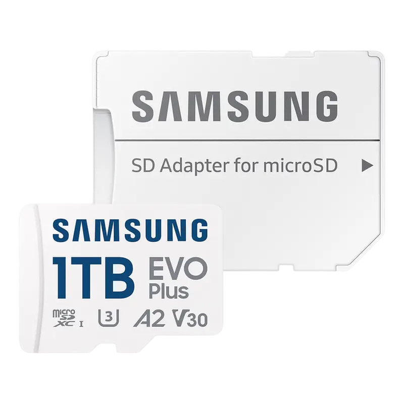 Карта памяти Samsung EVO Plus MicroSDXC, 1024Гб (MB-MC1T0SA/) - photo