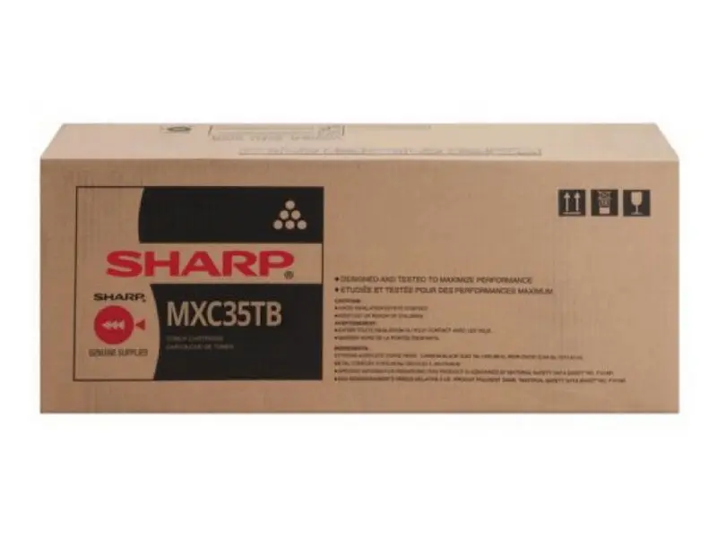 Toner Sharp MX-C35TB, Black - photo
