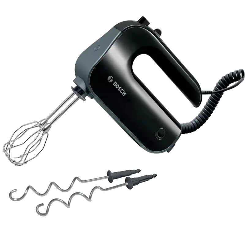 Миксер ручной Bosch MFQ4930B, Чёрный | Серебристый - photo