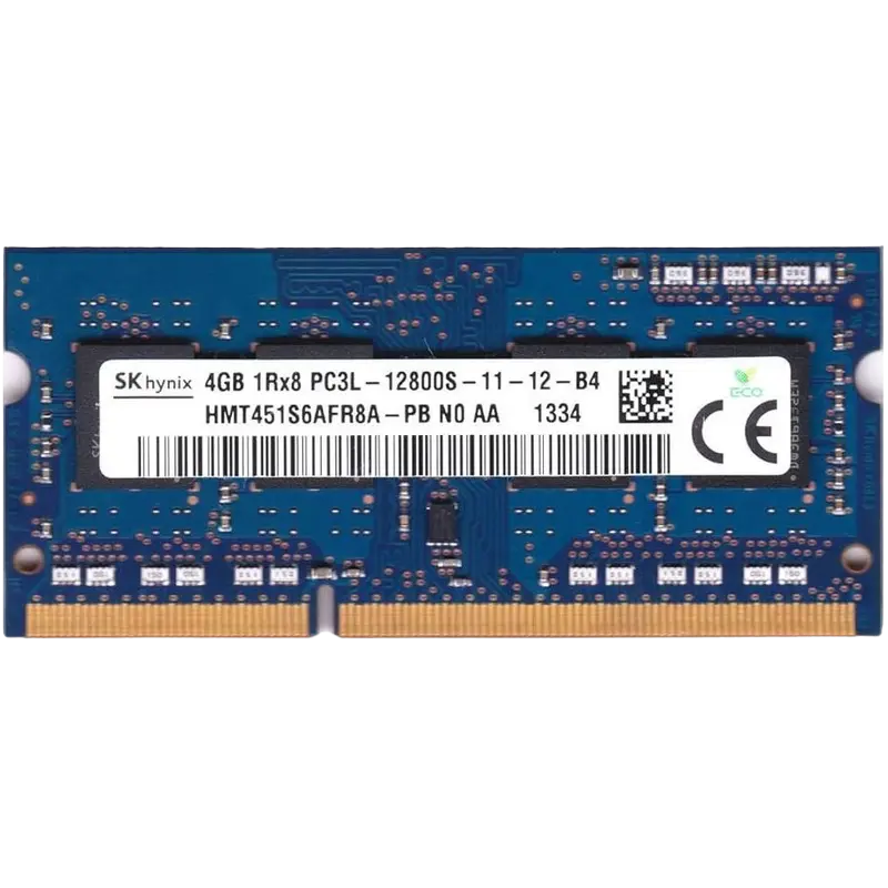 Оперативная память Hynix HMT451S6AFR8A-PB, DDR3 SDRAM, 1600 МГц, 4Гб, 1.35V - photo