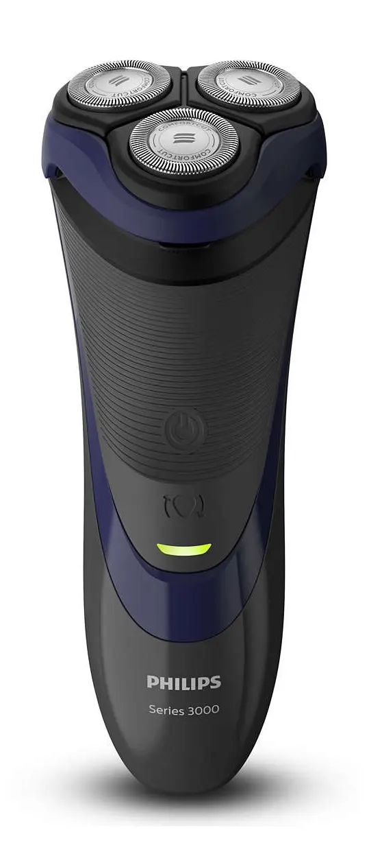 Электробритва мужская PHILIPS Shaver series 3000 S3120/06, Чёрный - photo