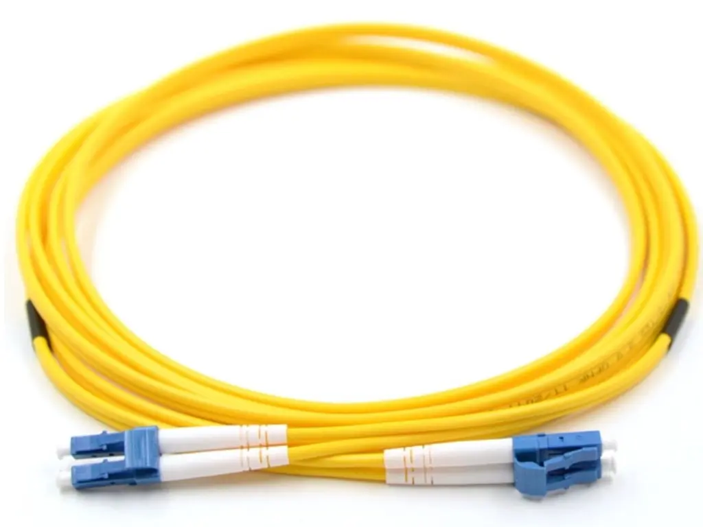 Fiber optic patch cords, singlemode Duplex LC-LC, 2m - photo