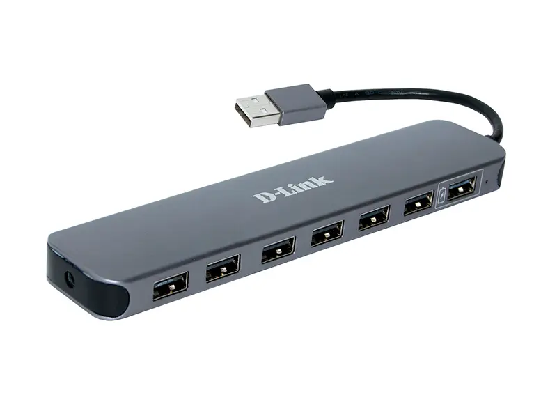 USB-концентратор D-Link DUB-H7, Серый - photo