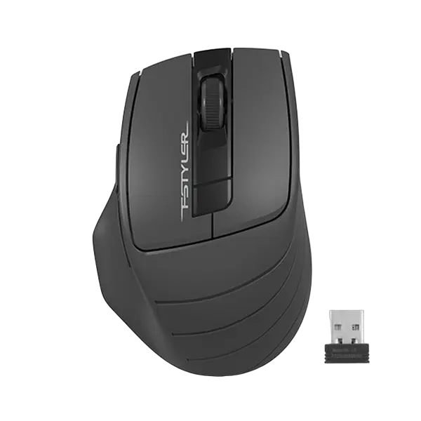 Mouse Wireless A4Tech FG30S, Gri - photo