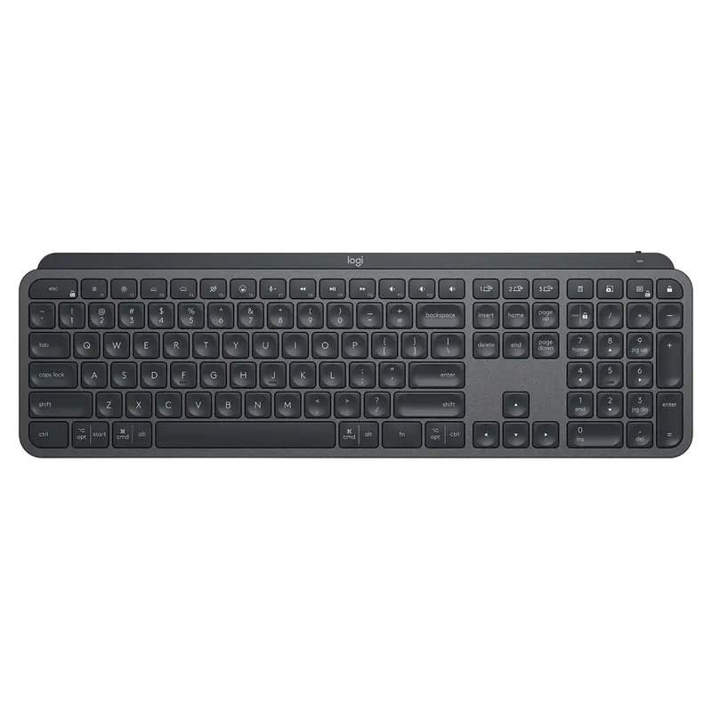 Клавиатура Logitech MX Keys for Business, Беспроводное, Графитовый - photo