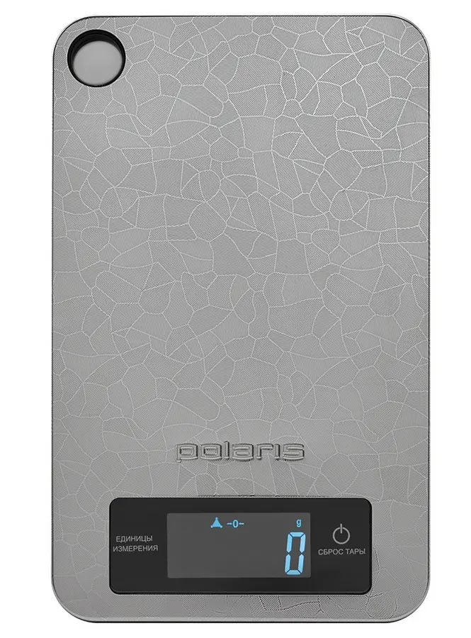 Cântar electronic de bucătărie Polaris PKS0531ADL, Argintiu