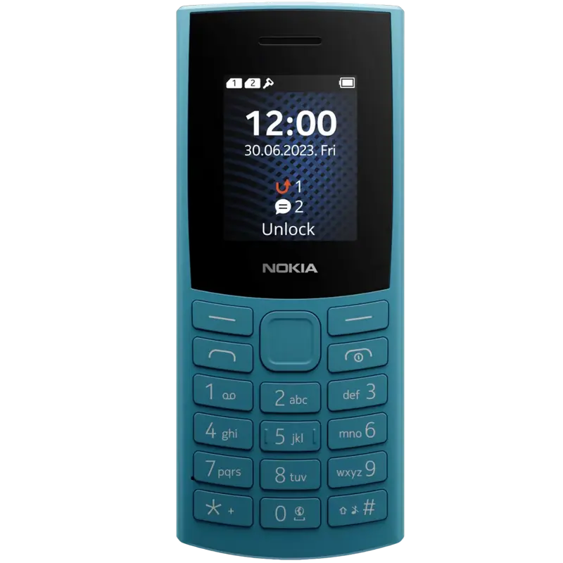 Мобильный телефон Nokia 105 4G (2023), Ocean Blue - photo