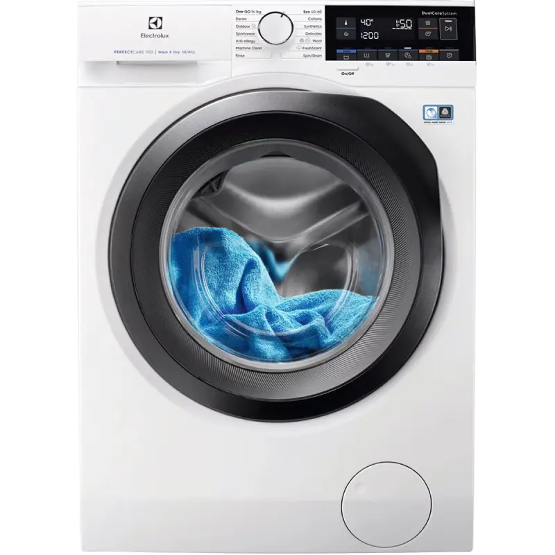 Mașină de spălat cu uscător Electrolux EW7WP369S, 9kg, Alb - photo
