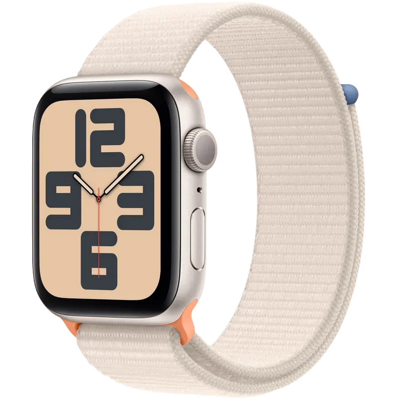 Умные часы Apple Watch SE (2nd gen), 44мм, Starlight - photo