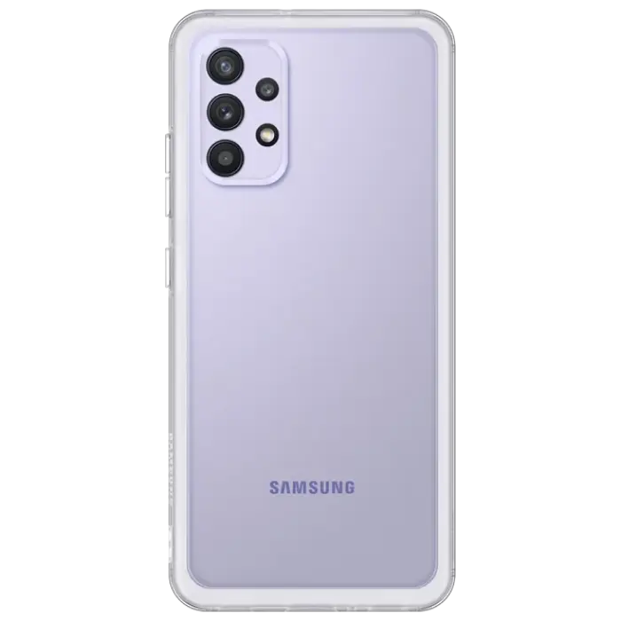 Чехол Samsung Soft Clear Cover Galaxy A32, Прозрачный - photo